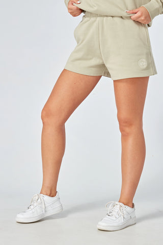 Twill Active Essentials Lounge Shorts - Stone