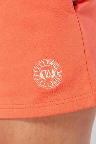 Twill Active Essentials Lounge Shorts - Coral